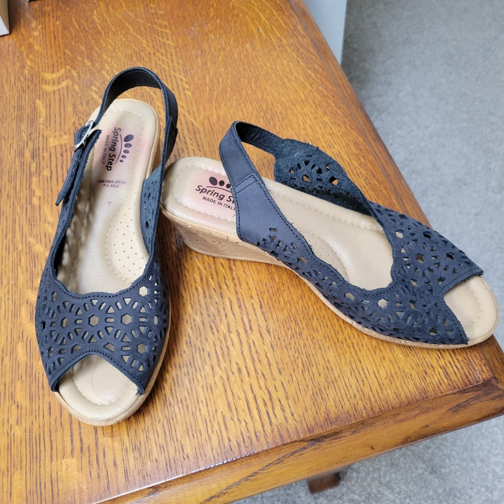 Spring step shoes